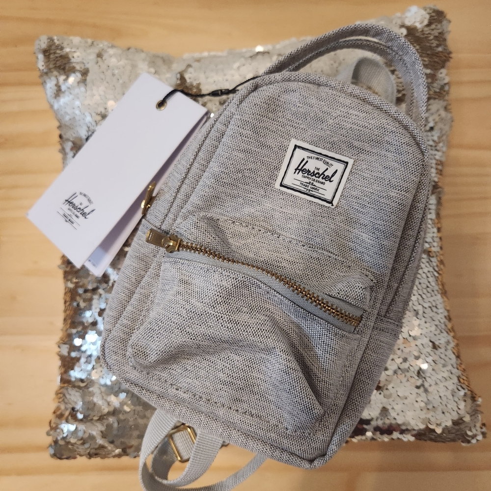 Brand New Herschel light gray Novo crossbody